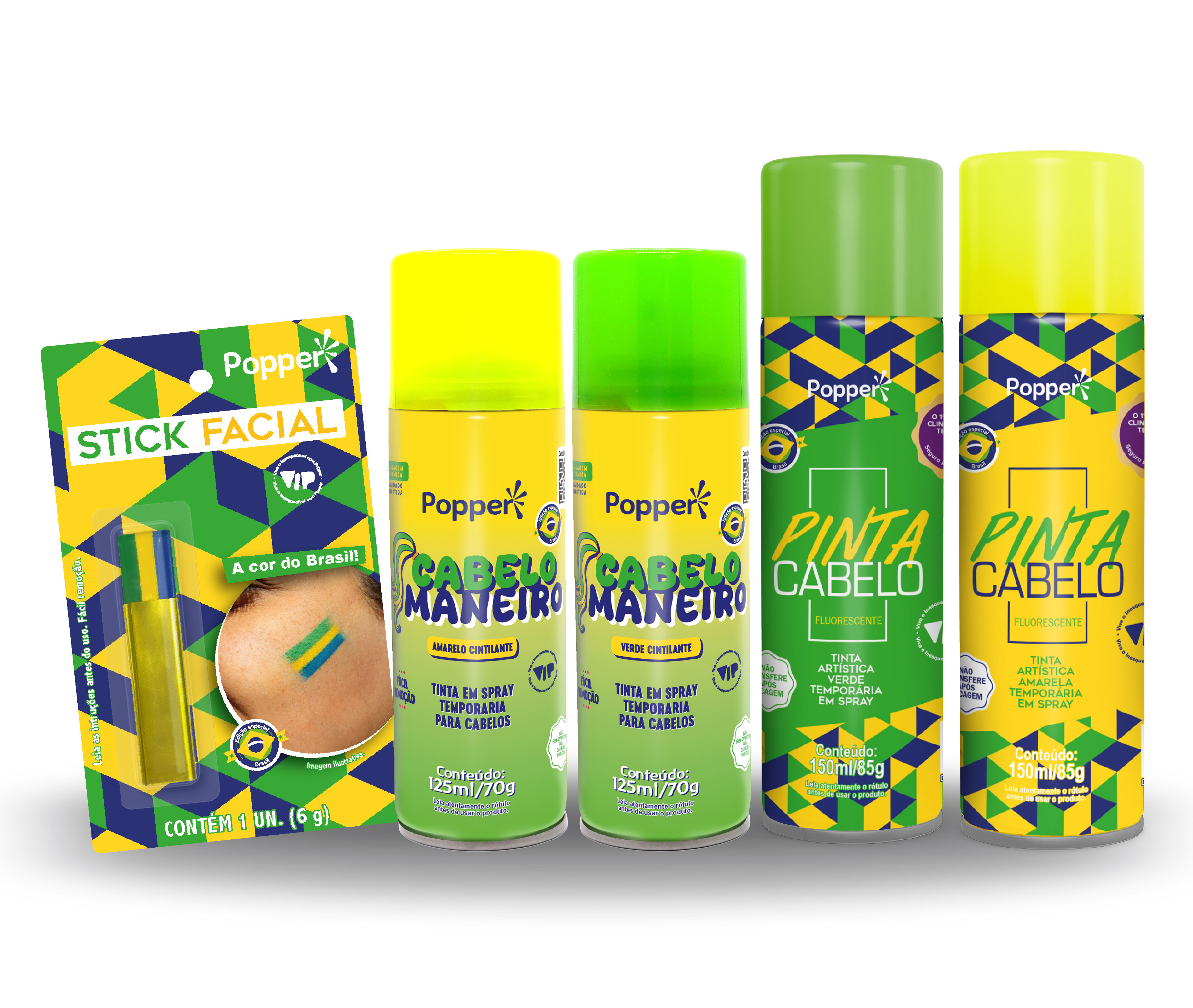 Maquiagem Brasil Copa do Mundo 2026