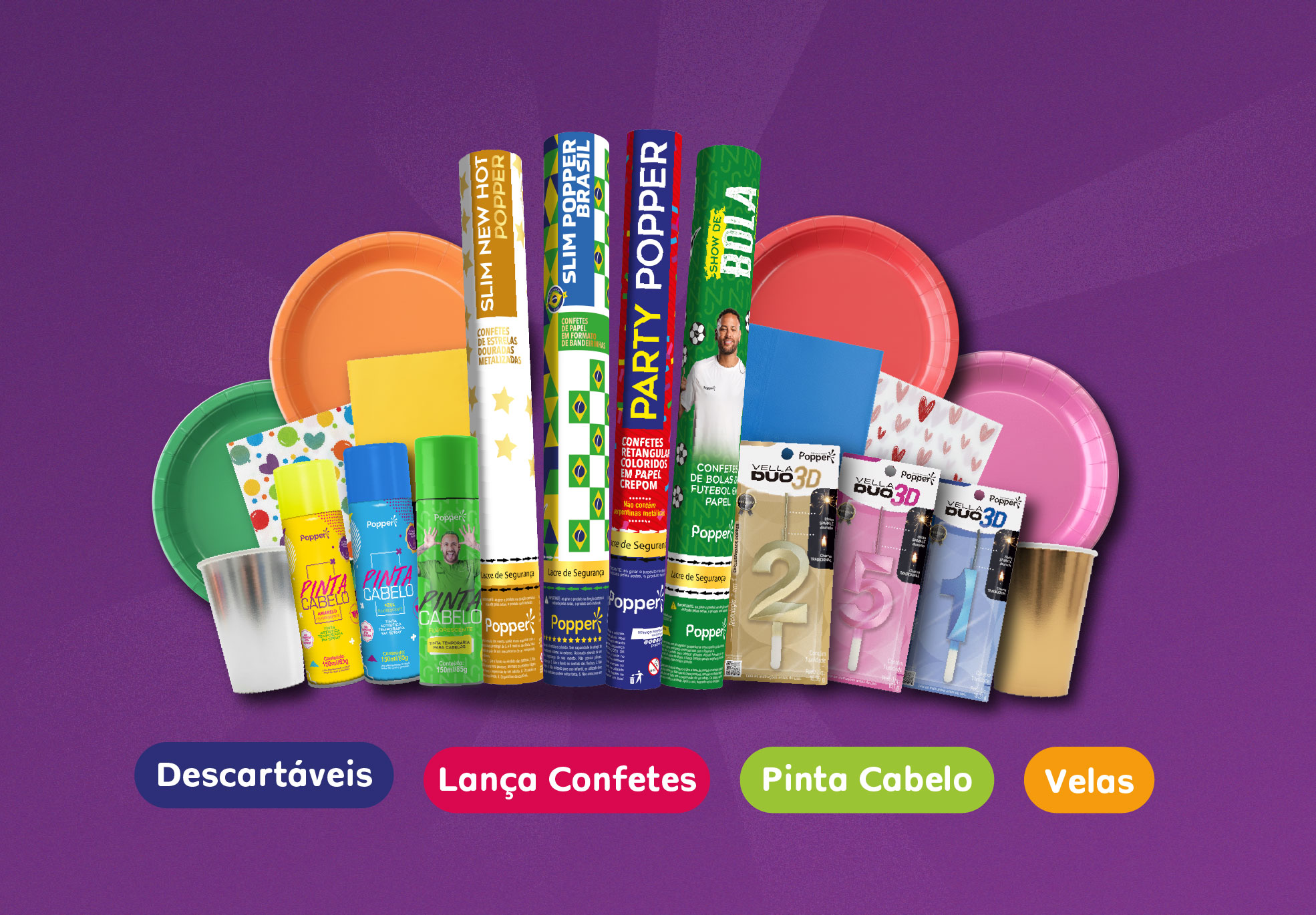 Produtos para festas